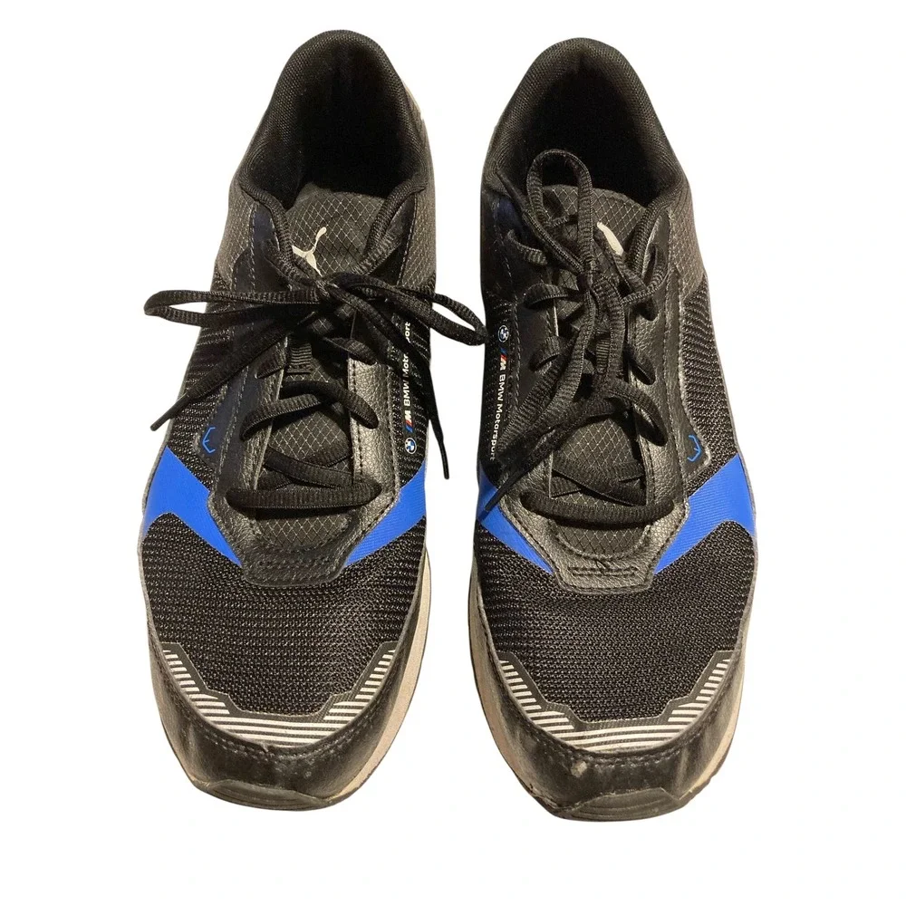 Puma BMW M Motorsport X-Ray Speed Mens Sneakers Black Blue Red 307105-01 Size 11